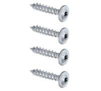 Alberts 338220 Viti per legno Speed | Ruspert argento | Ø7 x 40 mm | Set di 4