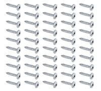 Alberts 338381 Viti per legno Speed, Ruspert argento, Ø7 x 40 mm, Set da 50