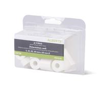 Alberts 338718 Bussola distanziale, plastica, plastica, bianca, 20 pezzi in 4 misure, 20 x 5 mm / 20 x 10 mm / 20 x 20 mm / 20 x 30 mm