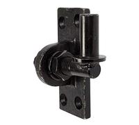 Alberts 340766 Cardine da avvitare | regolabile di 20 mm | zincato nero | entrata Ø16 mm | piastra 105 x 45 mm