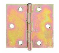 Alberts 346010 Cerniera | Quadrata, Acciaio, 82 x 82 mm | Set da 20