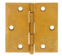 Alberts 346096 Cerniera | quadrata | ottone | 64 x 64 mm