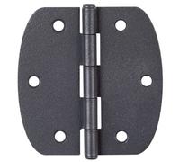 Alberts 347031 Cerniera | Ovado | da avvitare | plastificata grigio grafite | 64 x 62 mm