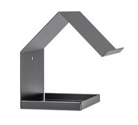 Alberts 355081 Casetta per uccelli tetto a punta - Cassetta nido in acciaio in vari colori di tendenza - Nido per uccelli da appendere o appoggiare - 145 x 150 x 180 mm