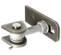 Alberts 411152 Bandella per cancelli, Acciaio, Filettatura: M24