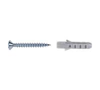 Alberts 426200 Set di Viti e tasselli, zincati