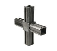 Alberts 426392 Connettore per Tubi XD, Plastica, Nero