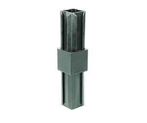 Alberts 426439 Raccordo per tubo XD, diritto, plastica, nero, 30 x 30 x 2,0 mm, Set da 10