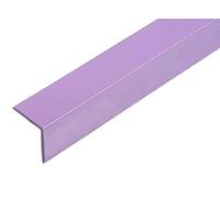 Alberts 431877 Profilo angolare | autoadesivo | alluminio, rivestimento in plastica blueberry cream | 2000 x 19,8 x 17,8 x 1,8 mm