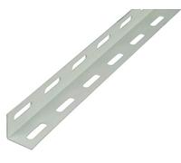 Alberts 432102 Profilo angolare | rivestimento in plastica bianco | 1000 x 27 x 27 mm