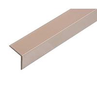 Alberts 432270 Profilo angolare | autoadesivo | alluminio, rivestimento in plastica macchiato | 2000 x 19,8 x 17,8 x 1,8 mm