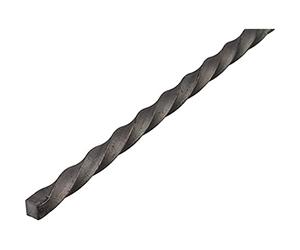 Alberts 432492 Barra quadrata | tornita | in acciaio | 1000 x 12 x 12 mm