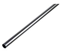 Alberts 432737 Tubo tondo, Acciaio, 1000 x 22 x 1,2 mm