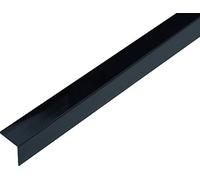 Alberts 433000 Profilo angolare | autoadesivo | plastica, nero lucido | 1000 x 20 x 20 mm