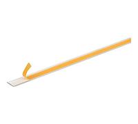 Alberts 433659 Barra piatta, autoadesivo, alluminio, anodizzato argento, 1000 x 30 x 2 mm