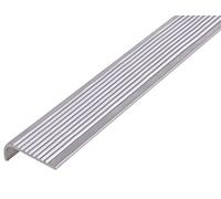 Alberts 470746 Profilo di protezione per paragradini, Alluminio, naturale, 1000 x 40 x 6 mm