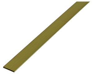 Alberts 471316 Barra piatta, ottone, 1000 x 7 x 2,5 mm