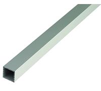 Alberts 471644 Tubo quadrato | alluminio, anodizzato argento | 1000 x 30 x 30 mm