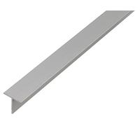 Alberts 472115 - Profilo a T, in alluminio, naturale, 2000 x 35 x 35 x 3,0 mm
