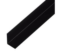 Alberts 472986 Alu-anodizzato nero-1000 x 30 x 30 x 1,3 mm