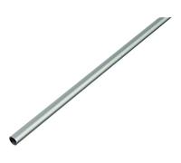 Alberts 473464 Tubo Tondo, Alluminio, anodizzato Argento, 1000 x 20 x 1 mm