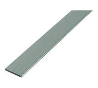Alberts 473488 Barra piatta, alluminio, naturale, 1000 x 20 x 2 mm