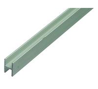 Alberts 473914 Profilo ad H | alluminio, anodizzato argento | 1000 x 9,1 x 12 mm