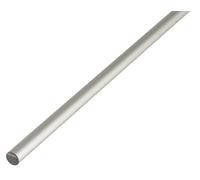 Alberts 474331 Asta tonda | Alluminio, anodizzato argento | 2000 x 8 mm