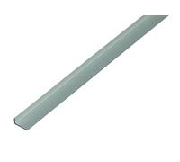 Alberts 475178 Profilo parabordi, alluminio, anodizzato argento, 1000 x 14 x 10 mm