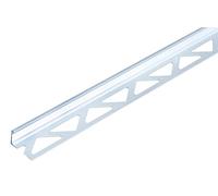 Alberts 475963 Profilo terminale per Piastrelle, Alluminio, anodizzato Argento
