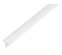Alberts 485269 Profilo a T | plastica, bianco | 1000 x 25 x 18 mm