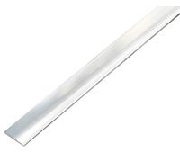Alberts 488345 Barra piatta, autoadesiva, alluminio, design cromo, 1000 x 25 x 2 mm