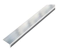 Alberts 488581 Profilo angolare, autoadesivo, alluminio, design cromo, 1000 x 15 x 10 mm