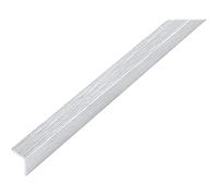Alberts 489045 Profilo angolare | autoadesiva | alluminio, design acciaio inox, chiaro | 1000 x 25 x 25 mm