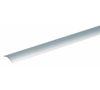 Alberts 490096 Coprisoglia, autoadesivo, alluminio, anodizzato argento, 900 x 30 mm