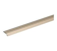 Alberts 490539 Profilo di livellamento | autoadesivo | alluminio, anodizzato color sabbia | 900 x 30 mm