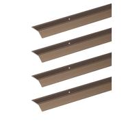 Alberts 498863 - Profilo di compensazione | alluminio anodizzato color bronzo | 1000 x 30 mm | set da 4 pezzi