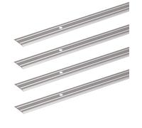 Alberts 499723 - Profilo di transizione, forato, in alluminio, anodizzato, 900 x 38 mm, set da 4 pezzi