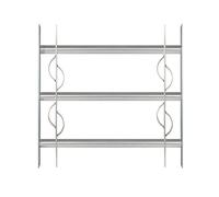 ALBERTS 563615 Griglia per finestre, Acciaio, 450 x 500-650 mm