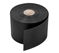 Alberts 634698 - Strisce frangivista in rotolo, da intrecciare per recinzioni a doppia asta, robuste e indeformabili, colore nero opaco RAL 9005, rotolo da 50 m, altezza 19 cm