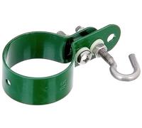 Alberts 655624 - Fascetta per aste intrecciate, zincata, con rivestimento in plastica, diametro 48 mm