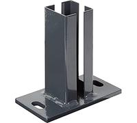 Alberts 685447 Staffa portapalo per Pali angolari per Griglie a Barra Doppia, Antracite