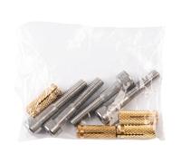 Alberts 698966 - Set di viti con tasselli per separare il muro, lunghezza 45 mm