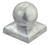 Alberts 781934 Delimitatore Passau-Royal | con due possibilità | da posare nel cemento, estraibile | bianco | palo 70 x 70 mm | altezza sopra pavimento 100 cm