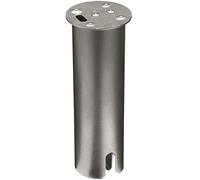 Alberts 782054 Copertura terminale per portapali Rotondi per delimitatori, Acciaio, rund