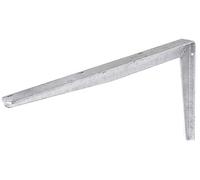 Alberts 800819 Staffa portamensola con Profilo a T, Acciaio, 300 x 550 mm