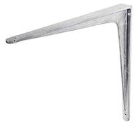 Alberts 804077 Staffa portamensola con profilo a T, disponibile in diverse versioni, ghisa di alluminio, altezza 350 mm, profondità 400 mm