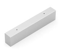 Alberts 806101 Misure-a Scelta in Diversi Colori di Tendenza-Mensola in Coppia o singolarmente-60 x 300 x 40 mm, Bianco