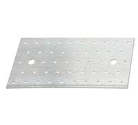 Alberts 820374 piastra forata, argento