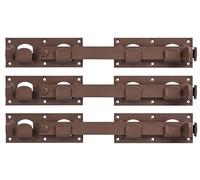 Alberts 821951 DURAVIS Telo per cancello Doppio, Marrone ruggine
